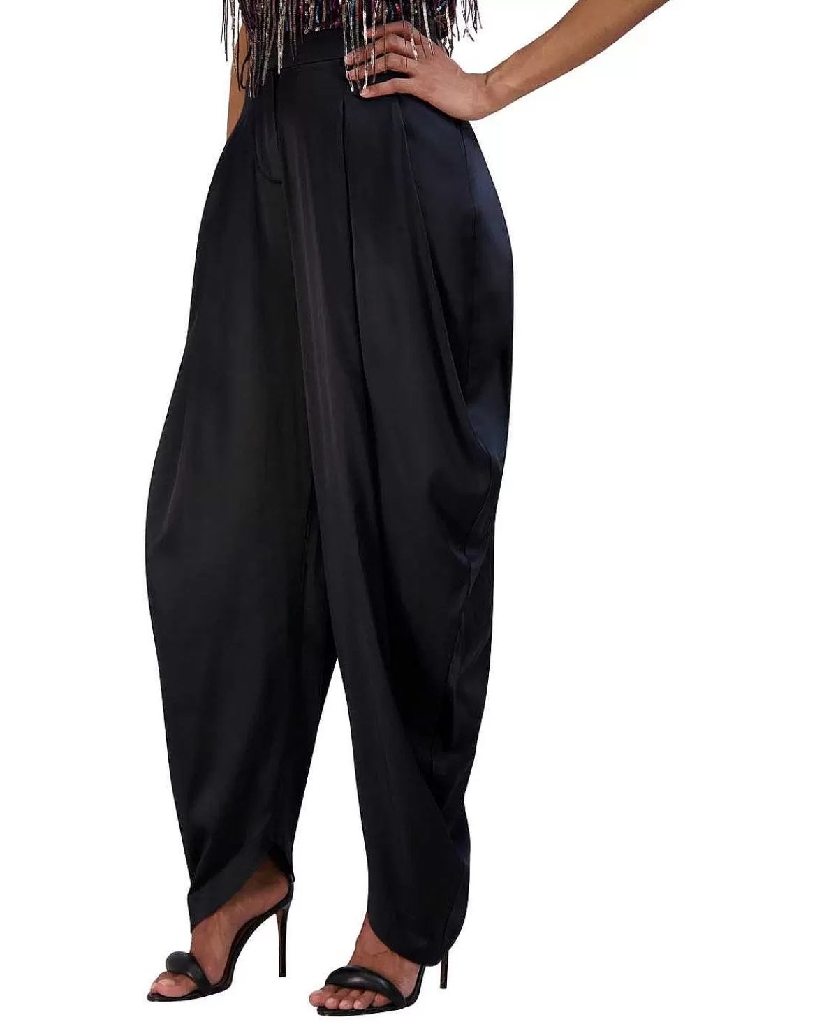 Store Satin Harem Pants Women Pantalones